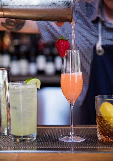 Erdbeershake Restaurant Ochsen Uhingen