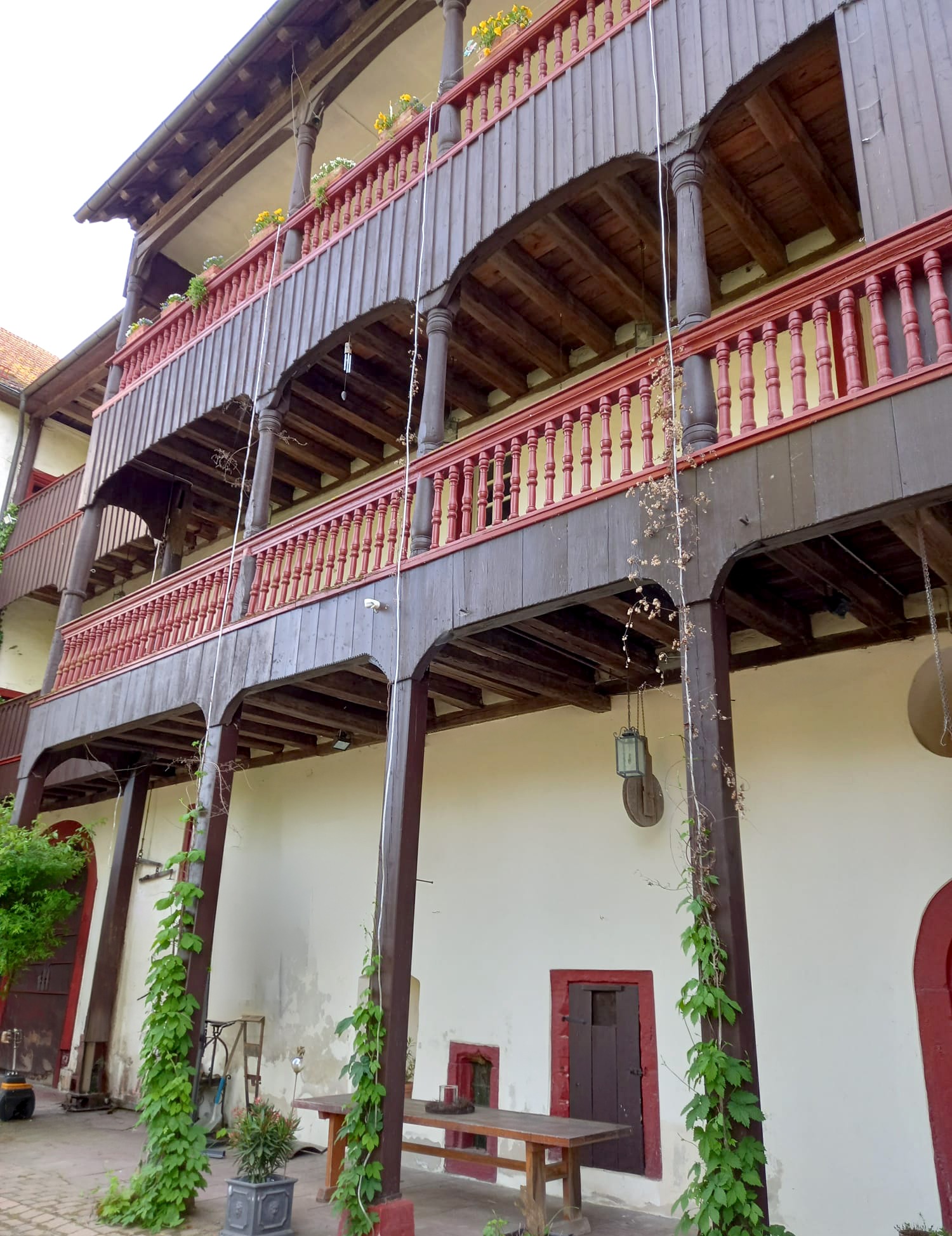 Schloss Schwandorf Eingang Renaissance - Schloss Schwandorf